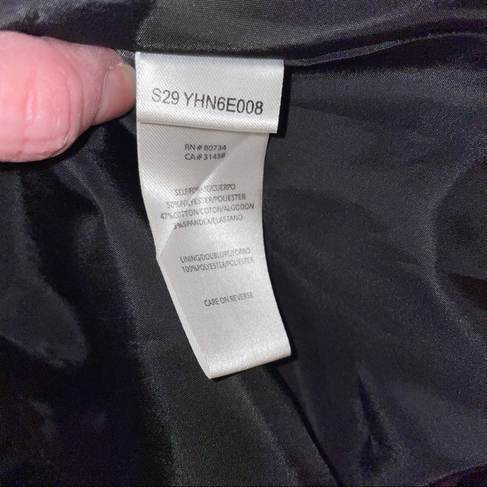 BCBGeneration Satin Black Dress Prom Black Tie Size 2 - Picture 11 of 15